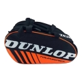 Dunlop Racket Bag Paletero Intro (Padel Racket Bag, 1 Main Compartment) black/orange 3-pack